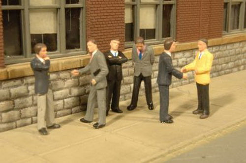 Williams 33162 O Businessmen Figures (Set of 6)