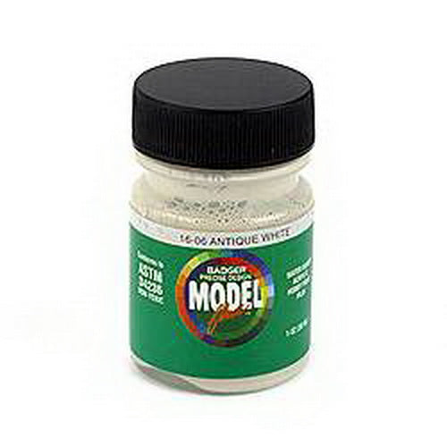 Badger 16-06 Antique White Modelflex Paint 1 oz. Bottle