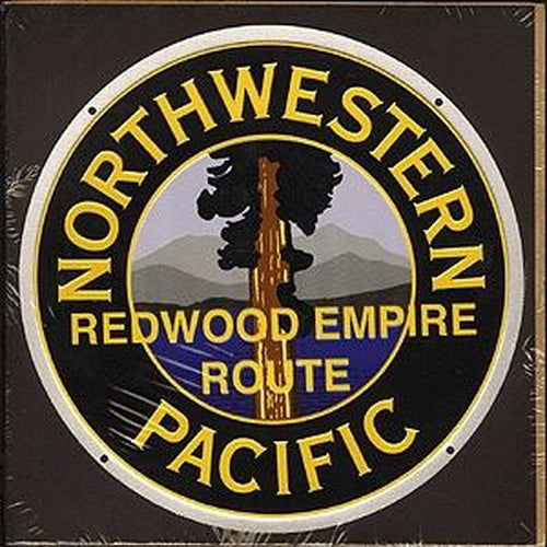 Microscale 10033 NWP 8" Die-Cut Metal Sign