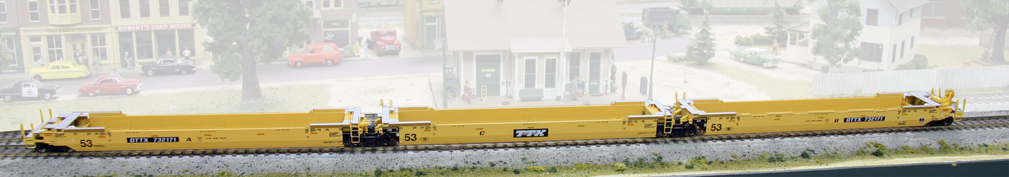 Kato 30-9032 HO DTTX Gunderson Maxi-IV Double Stack Car 3 Car Set #732171