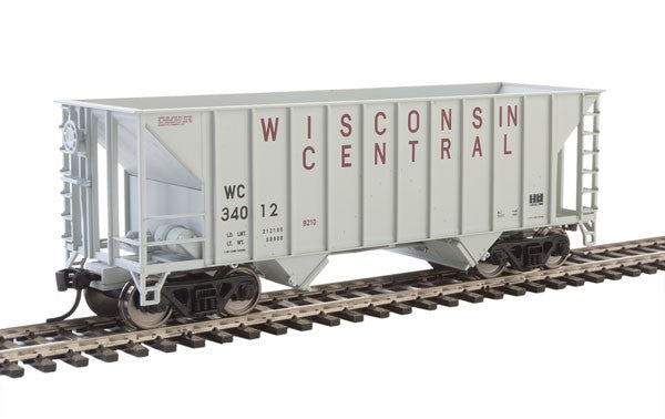 Walthers 910-6935 HO Wisconsin Central 34' 100-Ton 2-Bay Hopper Car #34012