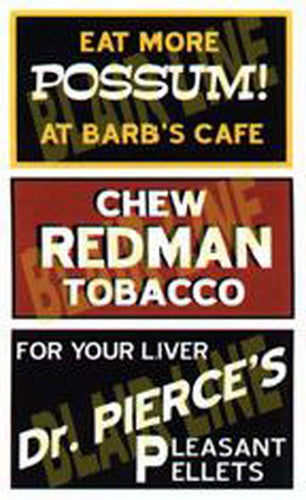 Blair Line 1250 N Barn Sign Decals Set #1