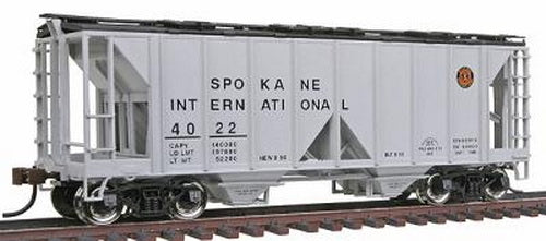 Bowser 40469 HO Scale Spokane International 70 Ton Covered Hopper #4022 NIB