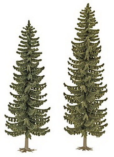 Busch 6132 HO 2-13/16" Spruce Trees (Pack of 2)