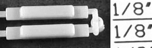 Detail Associates 2303 HO 24" & 36" Stepped Type Cab Armrests (Pack of 4)
