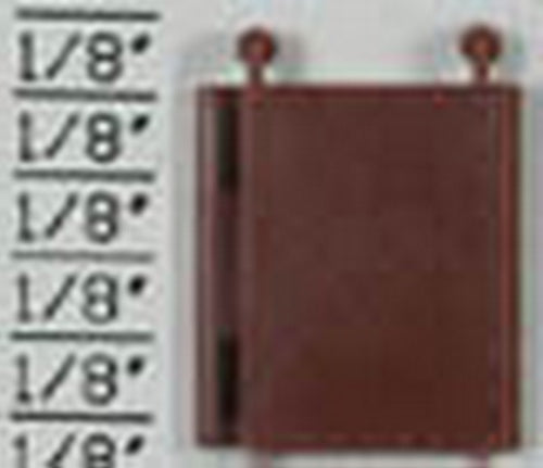 Detail Associates 6225 HO Steel Plate Doors for GS Style (Pack of 8)
