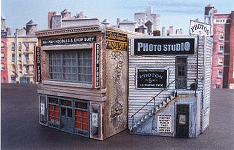 Downtown Deco DD-1005 HO Blair Avenue Part One Craftsman Model Kit