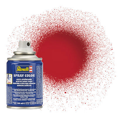 Revell 34134 Italian Red Gloss Spray Color Acrylic Paint - 100 ml. Spray Can
