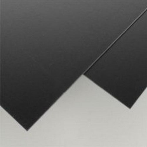 Evergreen Scale Models 9114 .030" x 8" x 21" Black Polystyrene (Pack of 4)