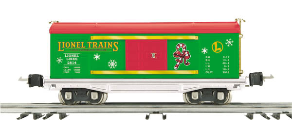 Lionel 11-70047 O Gauge Christmas #2814 Boxcar NIB