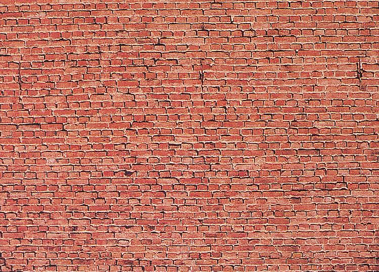 Faller 170607 Glazed Brick Material Sheet