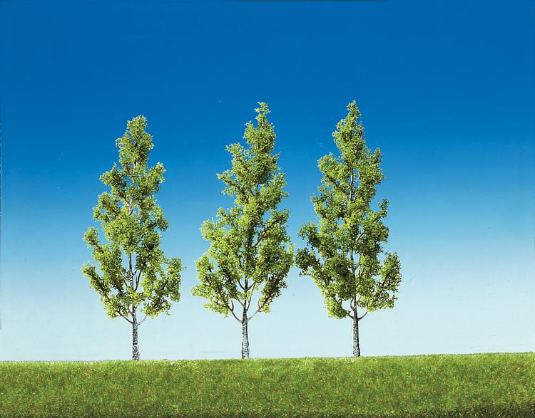 Faller 181372 HO/TT/N Sand Birch Top Series Trees (Pack of 3)