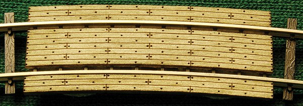 GCLaser 1273 N Code 100 11" Radius Grade Crossing (Pack of 2)