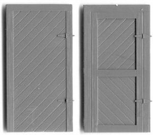 Grandt Line 3610 O 7/8" x 1-3/4" 2 Style Diagonal Sheathed Shed Door (4)