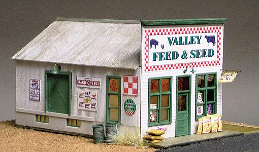 Grandt Line 5911 HO Valley Feed & Seed Kit