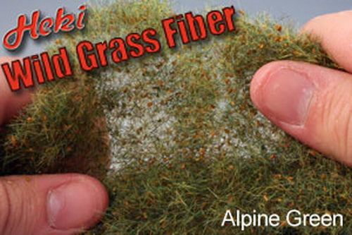 Heki 1578 Mountain Meadow Alpine Green Wild Grass Mat