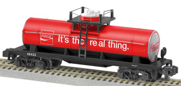 American Flyer 6-48433 S Gauge Coca-Cola Single Dome Tank Car