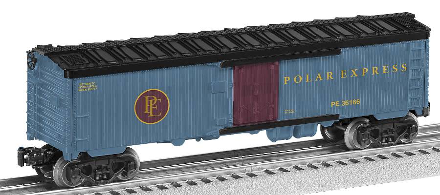 Lionel 6-36166 O Gauge Polar Express Wood-Sided Reefer LN/Box