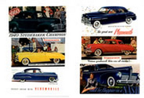 JL Innovative Design 189 HO 1940's Automotive Billboards