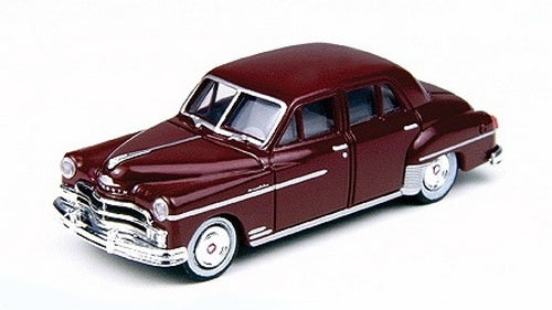 Classic Metal Works 30328 HO Mini Metals Mexico Red 1950 Plymouth Sedan Car