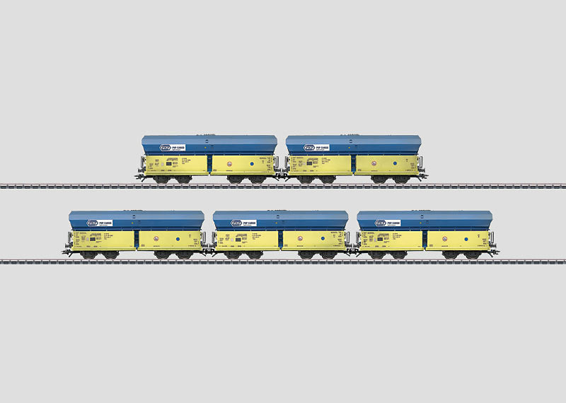 Marklin 46263 HO Scale PKP Cargo Hoppers (Set Of 5)