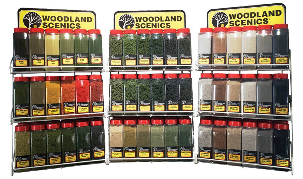 Woodland Scenics FL630 Static Grass Flock Assortment