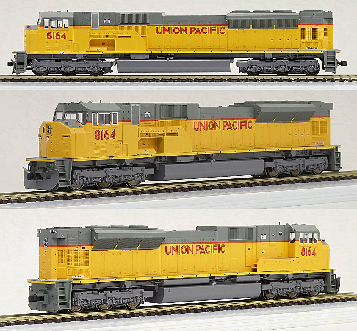 Kato 37-6392 HO UP SD90/43MAC Diesel Locomotive #8164 w/DCC