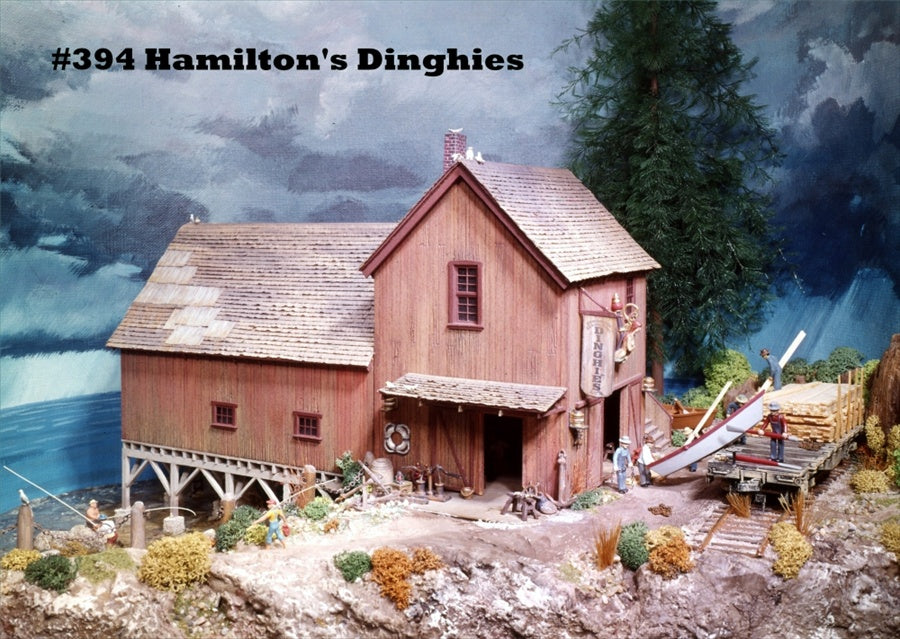Campbell Scale Models 394 HO Frederick J Hamilton Building Kit