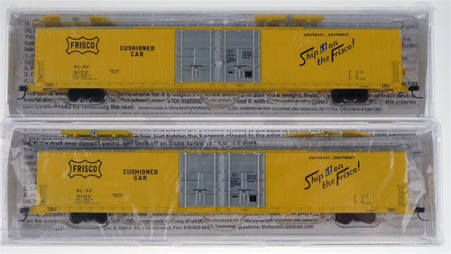 Bluford Shops 86182 N Frisco 86' Double Door Auto Parts Boxcar (Set of 2)