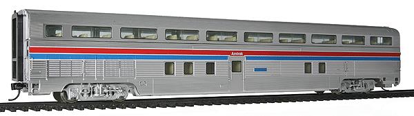 Walthers 920-14312 HO Amtrak 85' Budd Hi-Level 72-Seat Coach Lighted LN