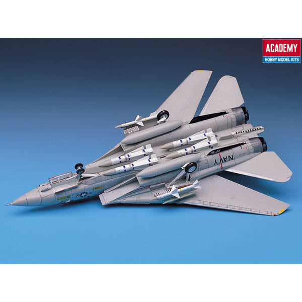 Academy 12471 1:72 F-14A TOMCAT "US Navy" Military Aircraft Plane Model Kit