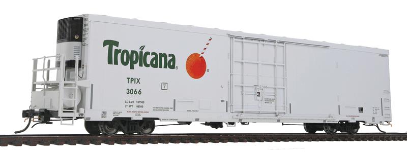 BLMA Models 52704 HO Scale Tropicana Trinity 64' Reefer #3066