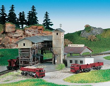 Kibri 36603 Z Steiner Gravel Works Building Kit