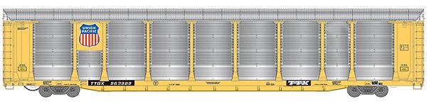 Walthers 920-101307 HO Scale Union Pacific 89' Bi-Level Auto Rack #963989
