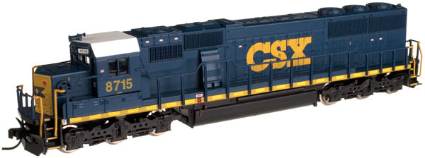 Atlas 49057 N Scale CSX SD60 Diesel Locomotive #8715