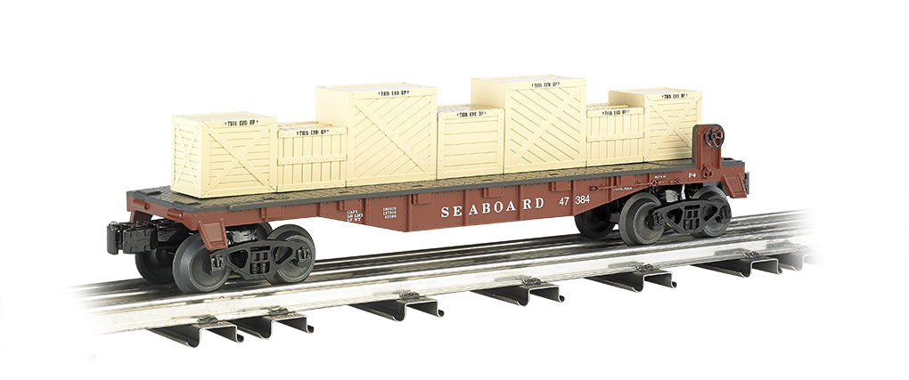 Williams 47554 O Flatcar w/Crates SBD