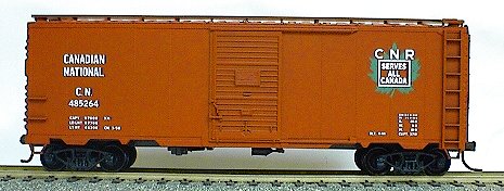 Accurail 3508 HO Canadian National AAR 40'' Steel Boxcar Kit