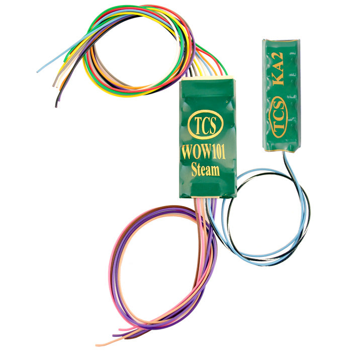 Train Control Systems 1517 Wow101 Steam Keep Alive Sound DCC Decoder 9-Pin
