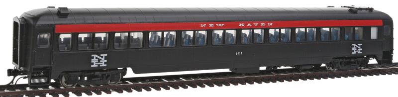 Rapido Trains 109111 HO New Haven 10-Window Smoker Coach #8512