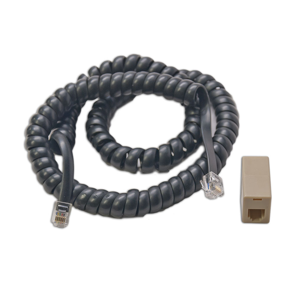 Digitrax LNCCMC1 Coilded Cord & RJ12 Adptr