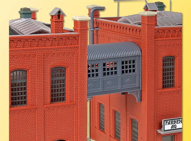 Kibri 39813 HO Scale Factory With Annex Building Kit