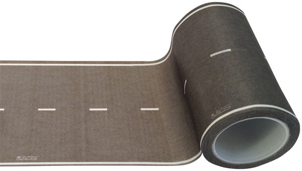 Playtape PC002BGDBA 1:64 PlayTape - Classic Road Series in Black - 10 Yard Roll