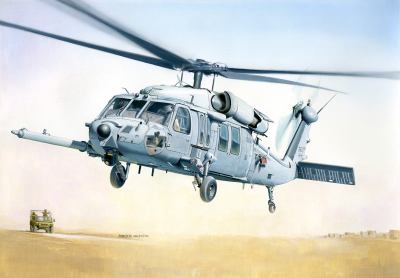 Italeri 2666 1:48 MH60K Black Hawk SOA Combat Assault Military Helicopter Kit