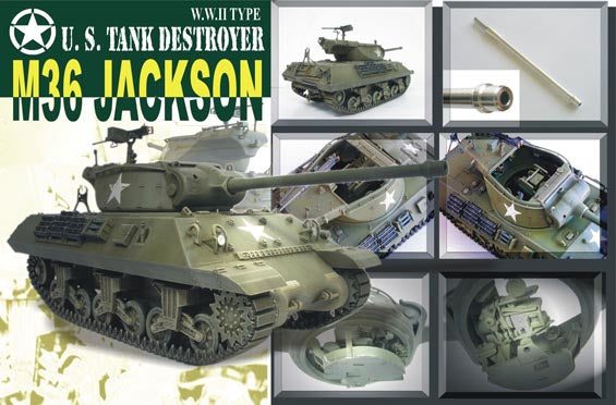 AFV Club AF35058 1:35 US M36 Destroyer w/90mm Gun Motor Carriage Tank Kit