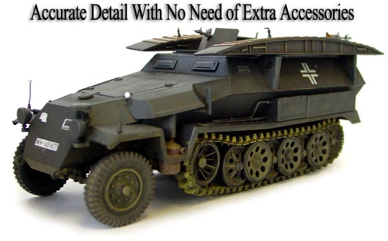 AFV Club AF35077 1:35 SdKfz 251:7 Ausf C Pioneer Assault Bridge Strumbrucke