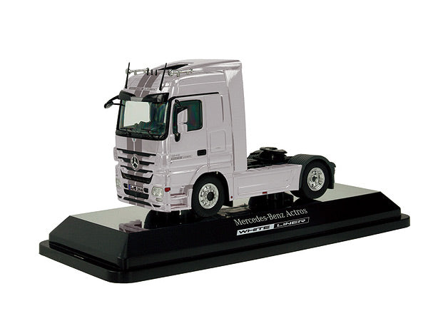 NZG 740-04 1:50 Mercedes-Benz Actros 4x2 Truck Tractor in White Liner