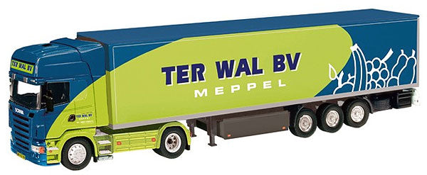 NZG 7141-03 1:50 Ter Wal - Scania R refrigerated semi trailer