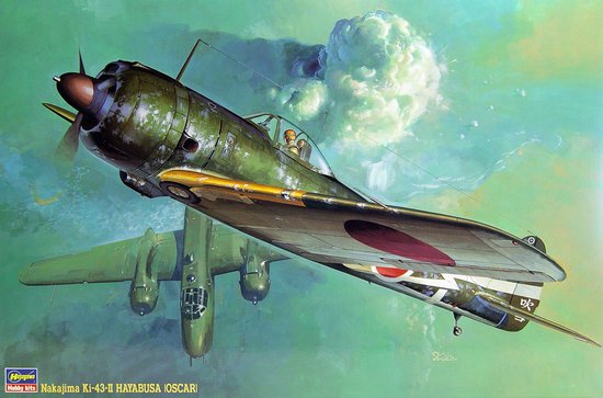 Hasegawa 08053 1:32 Nakajima Ki-43-II Hayabusa Oscar Military Aircraft Plane Kit