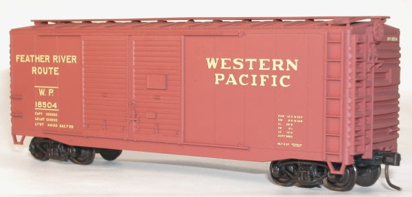 Accurail 3629 HO Scale Western Pacific AAR 40' Double-Door Boxcar (Road #:18504)