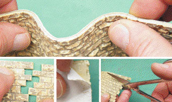 Chooch 8252 1:87 Flexible Random Stone Wall with Self-Adhesive Backing Medium